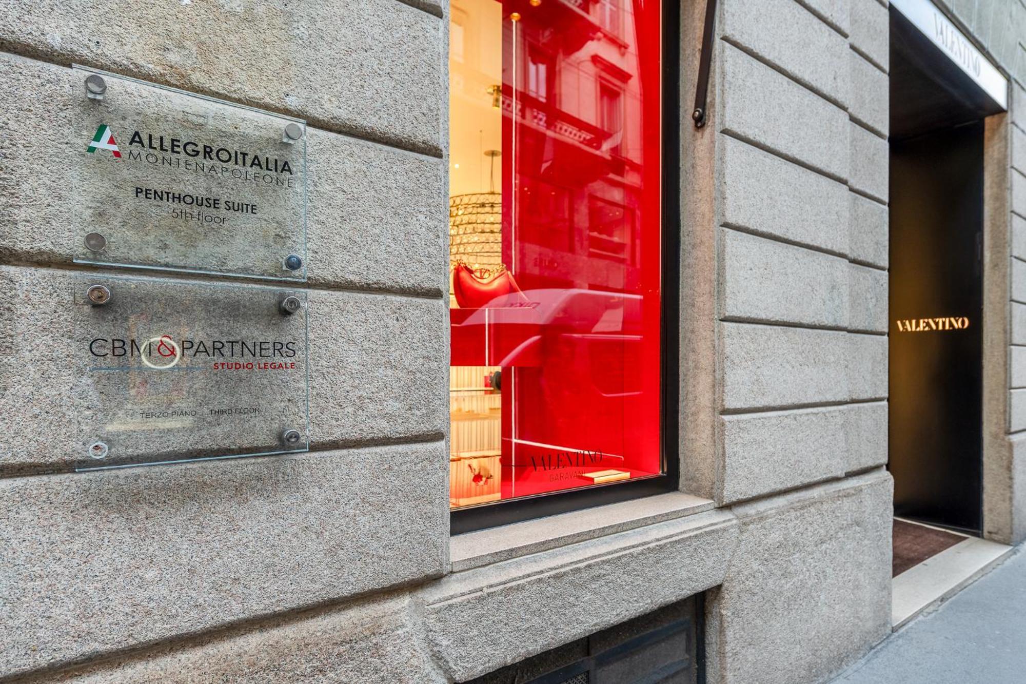 Allegroitalia Penthouse Montenapoleone Mailand Exterior foto